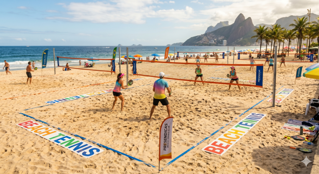 ideias de presente para quem gosta de Beach Tennis
