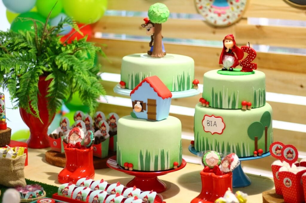 Decoração Festa infantil Chapeuzinho Vermelho – Ideias para Decoração Festa Infantil