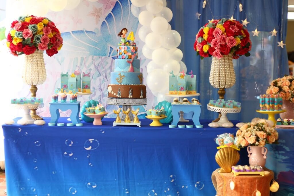 Decoração Festa infantil Fundo do Mar – Ideias para Decoração Festa Infantil