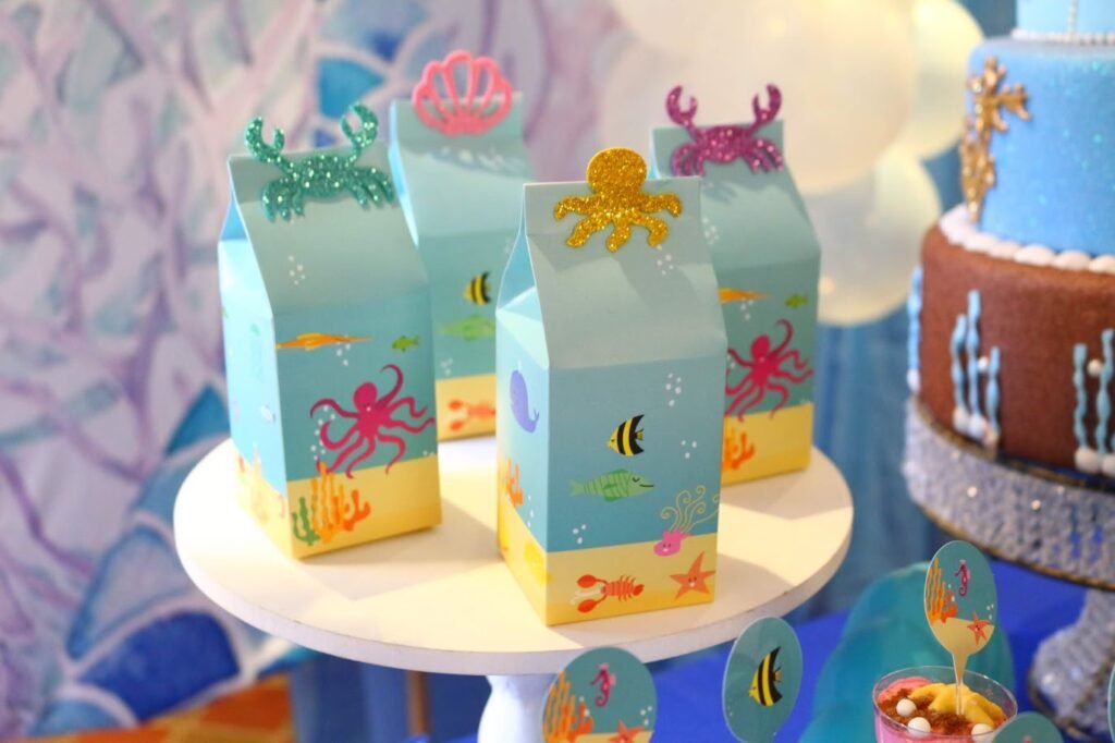 Decoração Festa infantil Fundo do mar - Ideias para Decoração Festa infantil