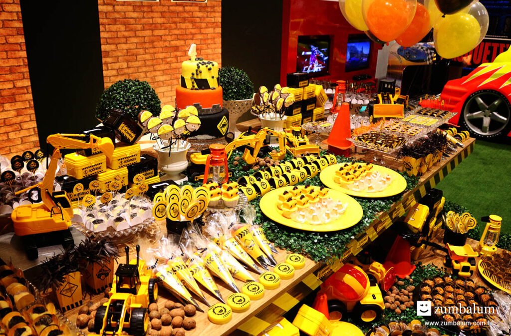 Decoração Festa Infantil Construção – Ideias para Decoração Festa Infantil 