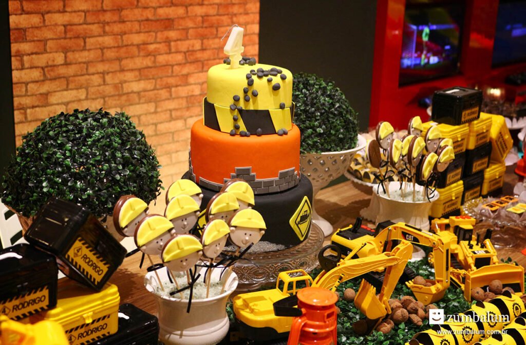 Decoração Festa Infantil Construção – Ideias para Decoração Festa Infantil 