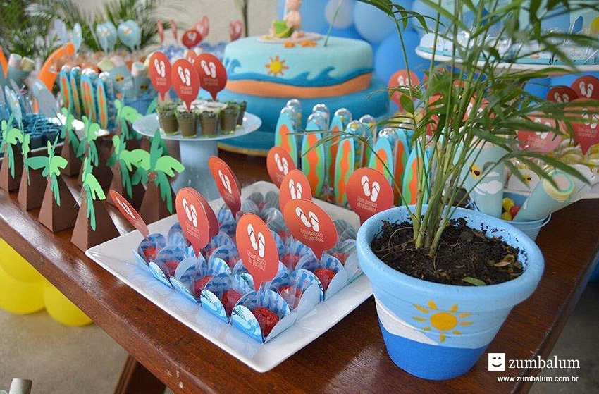 Decoração Festa Infantil Praia – Ideias para Decoração Festa Infantil