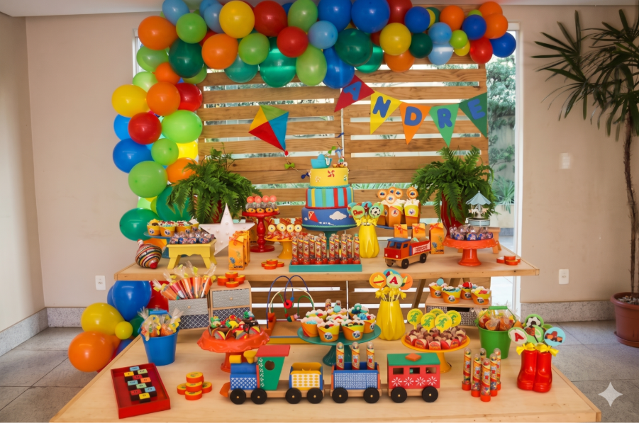 Decoração Festa Infantil Brinquedos – Ideias para Decoração Festa Infantil