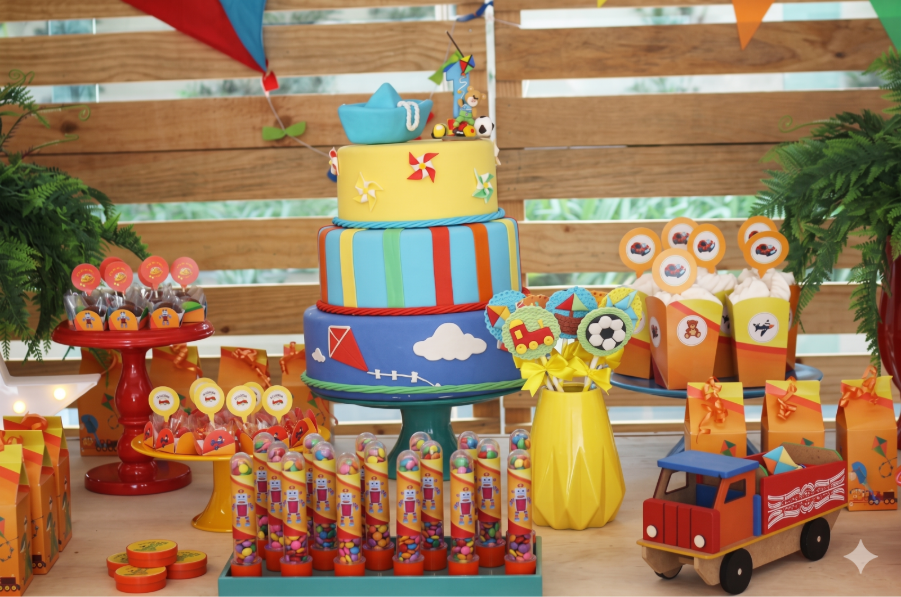Decoração Festa Infantil Brinquedos – Ideias para Decoração Festa Infantil