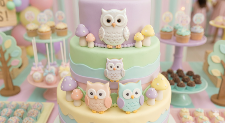 Decoração Festa Infantil Corujinha – Ideias para Decoração Festa Infantil