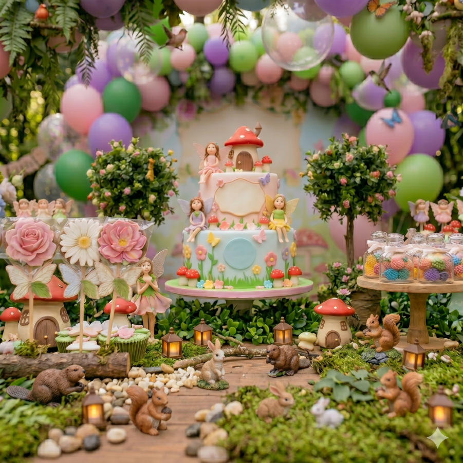Decoração Festa Infantil Jardim Encantado – Ideias para Decoração Festa Infantil