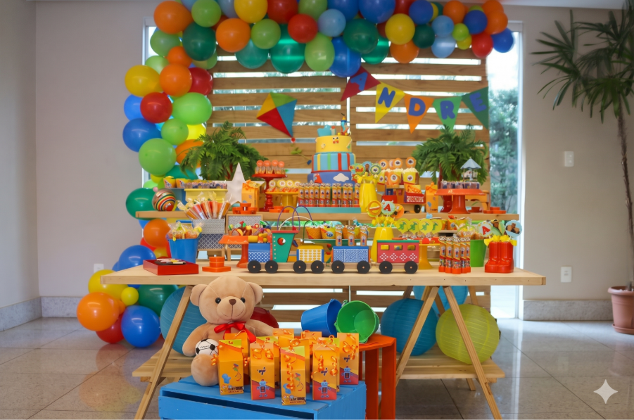 Decoração Festa Infantil Brinquedos – Ideias para Decoração Festa Infantil
