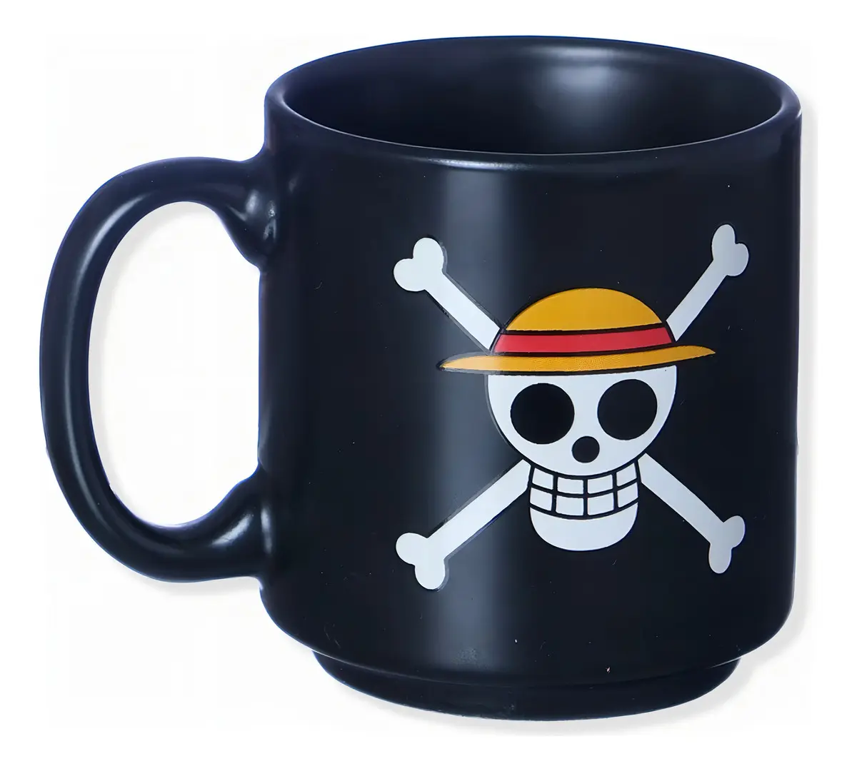 Caneca Caveira Símbolo dos Chapéus de Palha One Piece