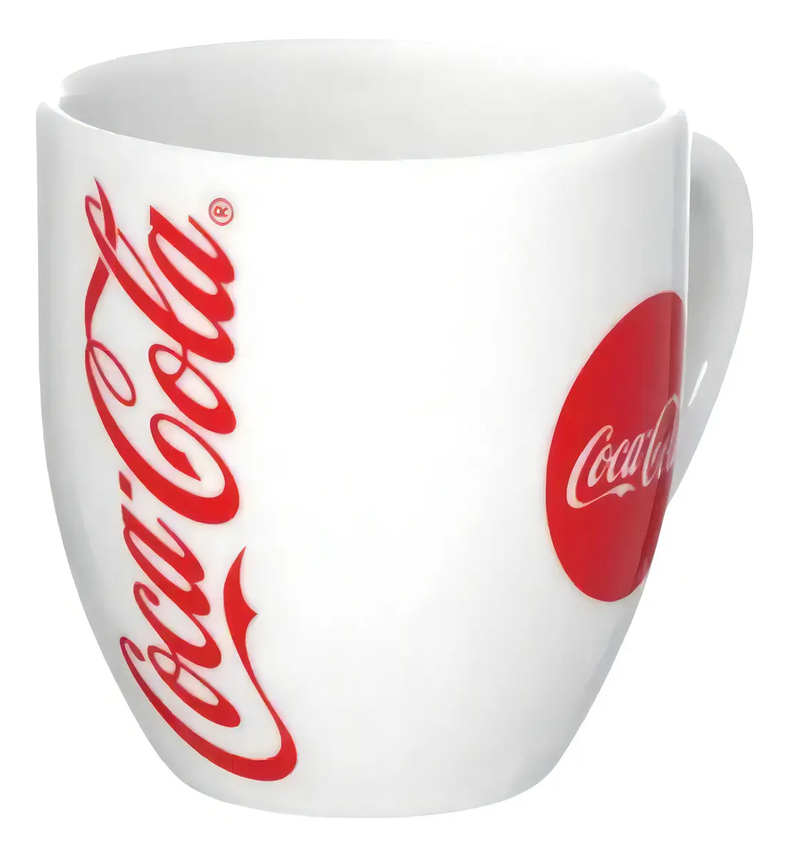 Caneca Cerâmica Coca-Cola Logo Clássico 300ml 1724 avaliações mais vendida