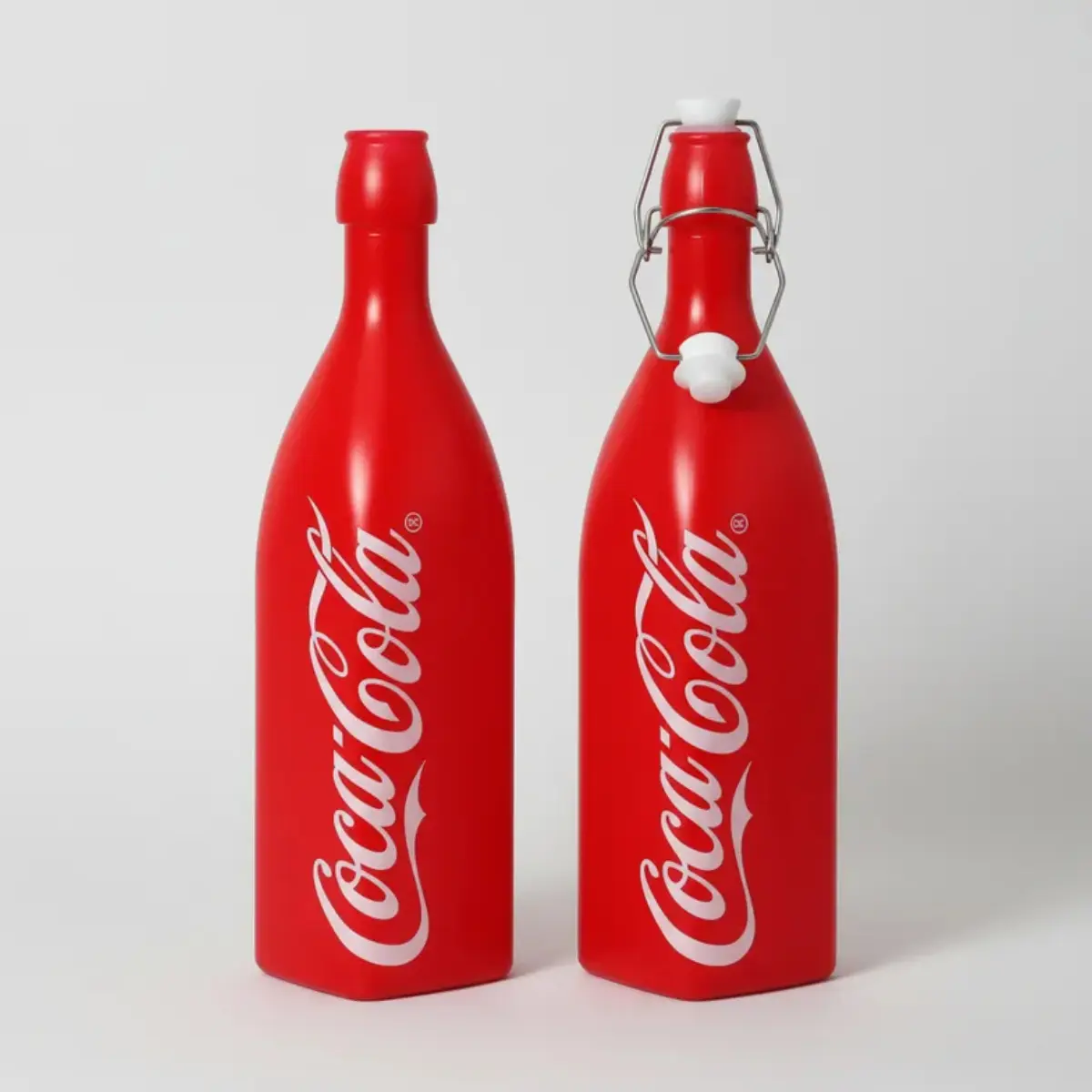 Garrafa Hermética de Vidro Coca-Cola Vermelha 1L 510 avaliações
