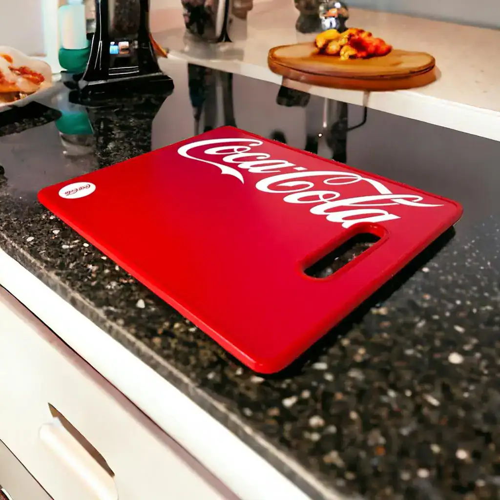 Tábua de Corte Coca-Cola Decorativa e Funcional antiderrapante 55 avaliações
