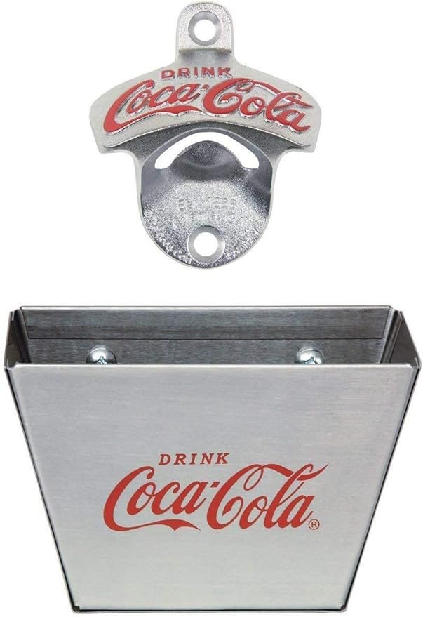 Abridor de Garrafas de Parede Coca-Cola metal fundido aço inoxidável Amazon