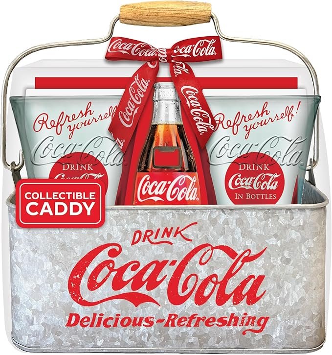 Conjunto Vintage Coca-Cola dois copos abridor e organizador Amazon