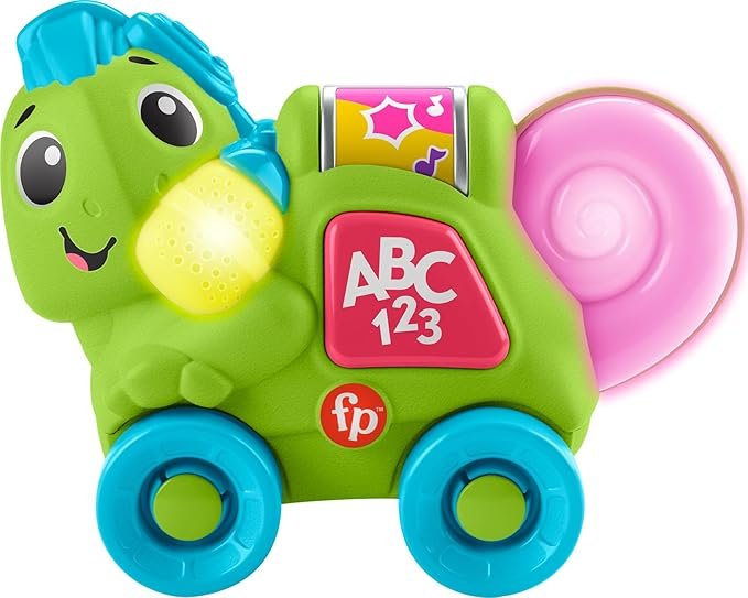 Fisher-Price Camaleão Rasteja e Cores com Música e Luzes Amazon