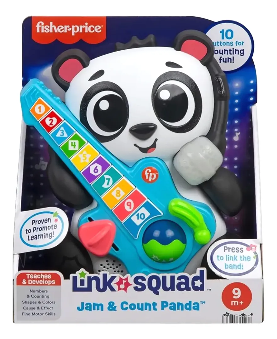 Fisher-Price Esquadrão Musical Panda Vamos Cantar Juntos