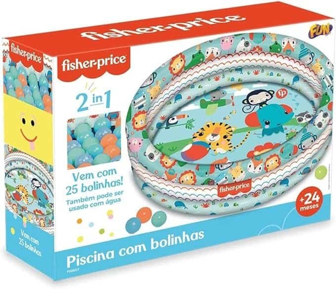Fisher-Price Piscina de Bolinhas mais vendida Amazon