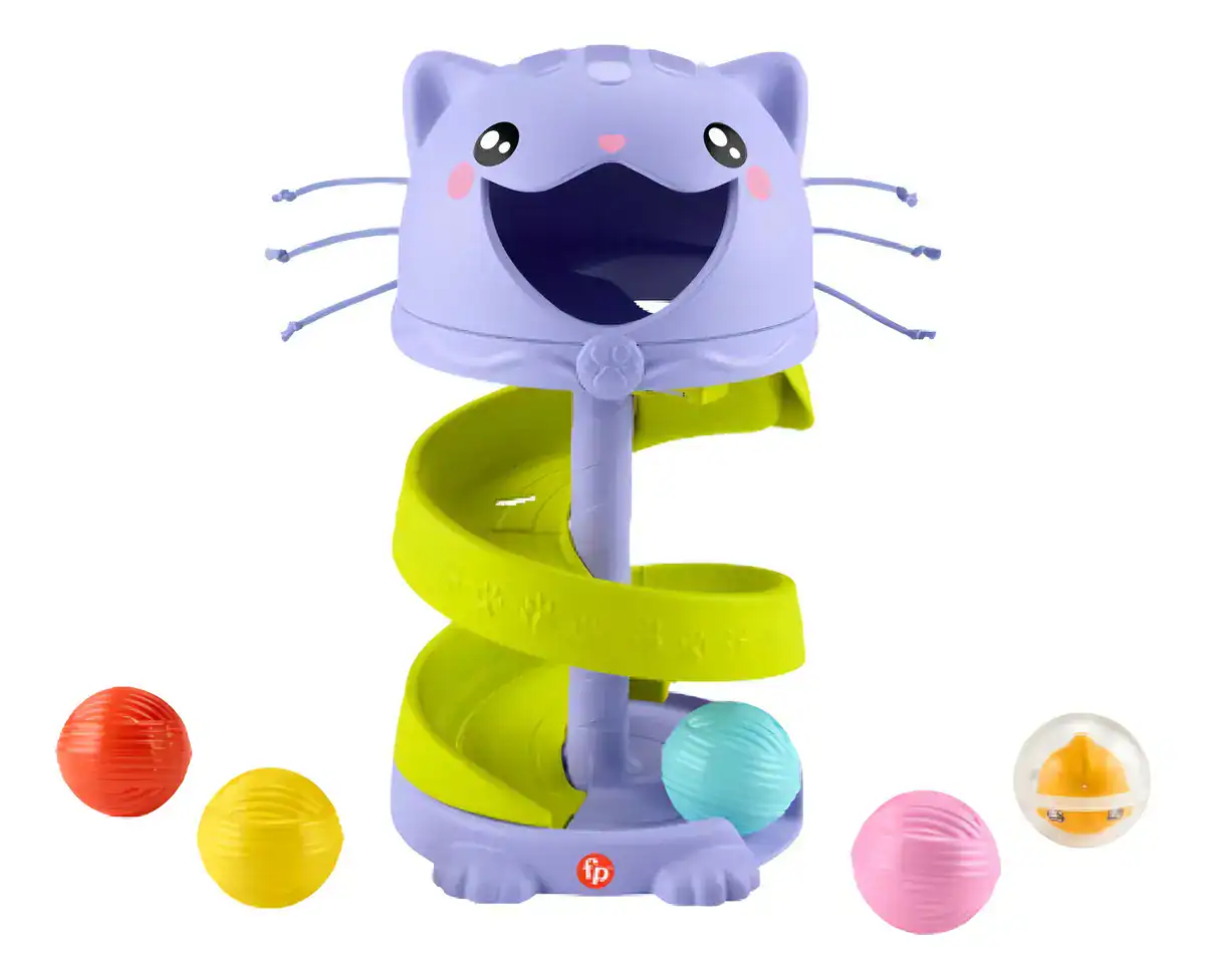 Fisher-Price Torre de Bolinhas Rolando Gatinho