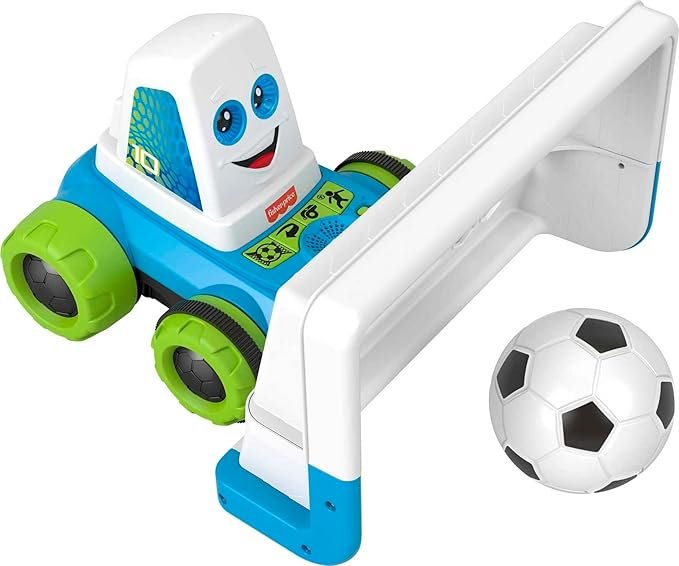 Fisher-Price Jogo de Futebol Eletrônico com rede e bola