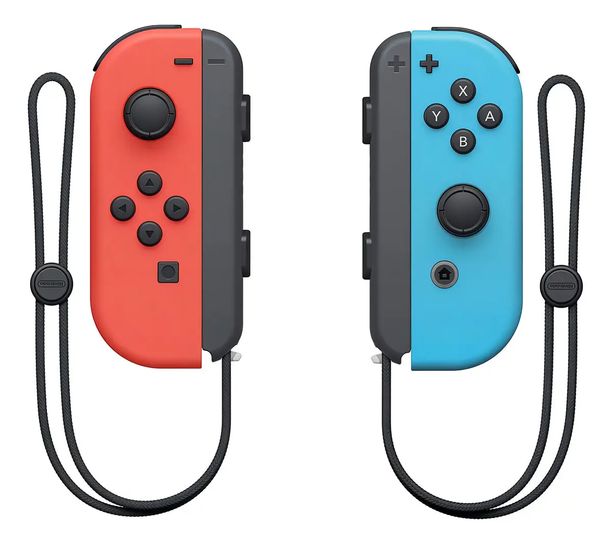 Joy-Con Nintendo Switch vermelho azul cores Mario