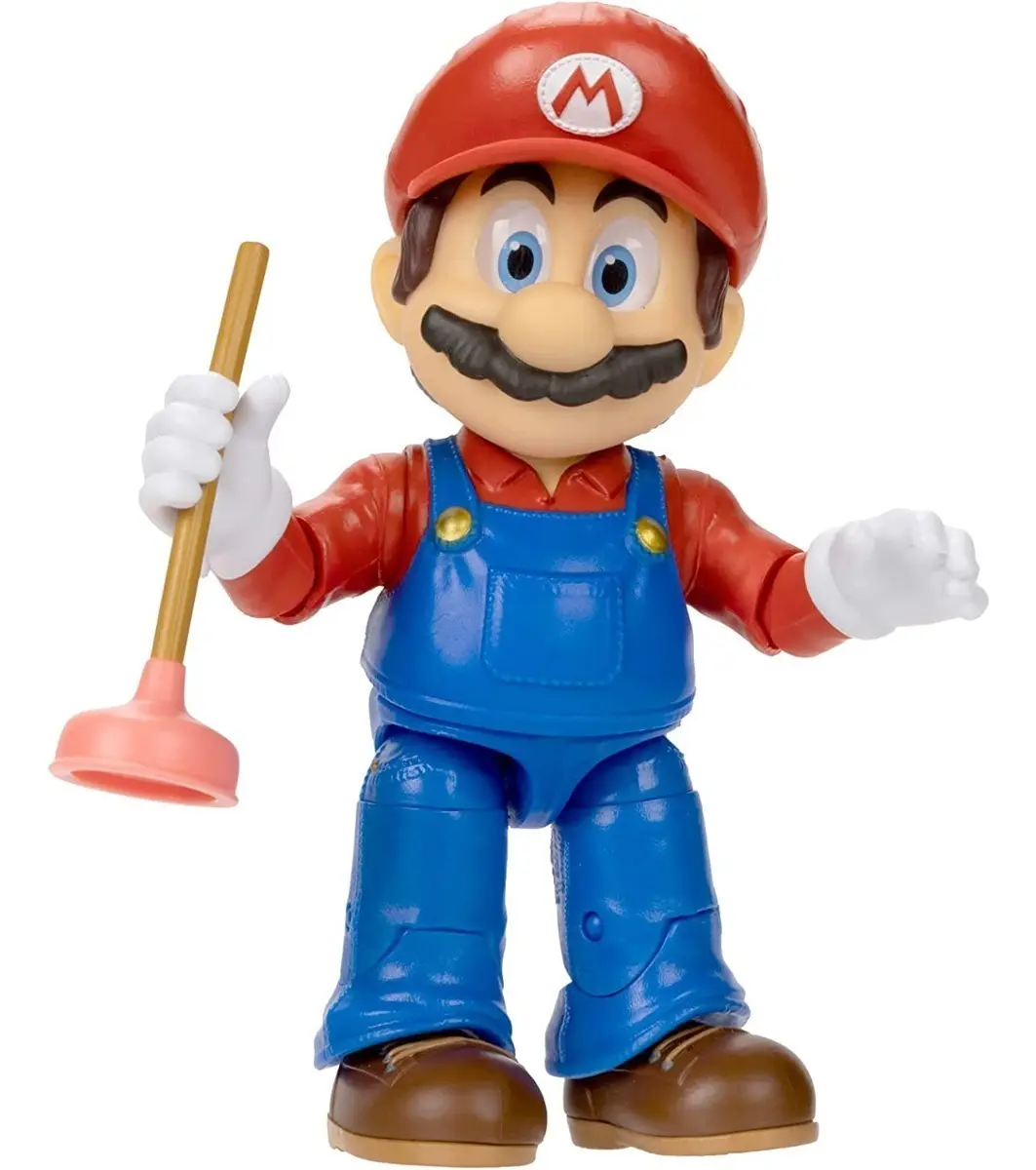 Mario Figure Super Mario Bros Filme 13cm articulado Jakks