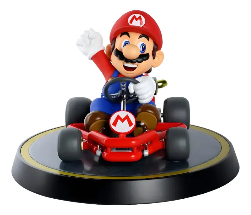 Mario Estatueta Resina Premium colecionável adulto