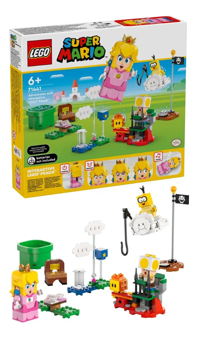 LEGO Super Mario Princesa Peach Adventure Interativo set expansão