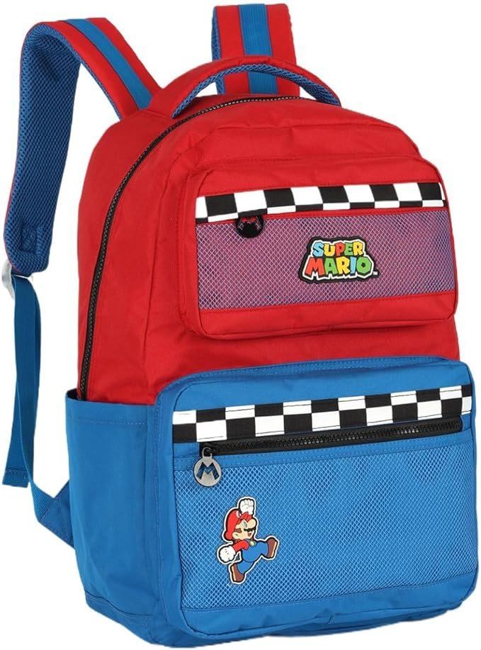 Mochila Super Mario escolar Nintendo viagem