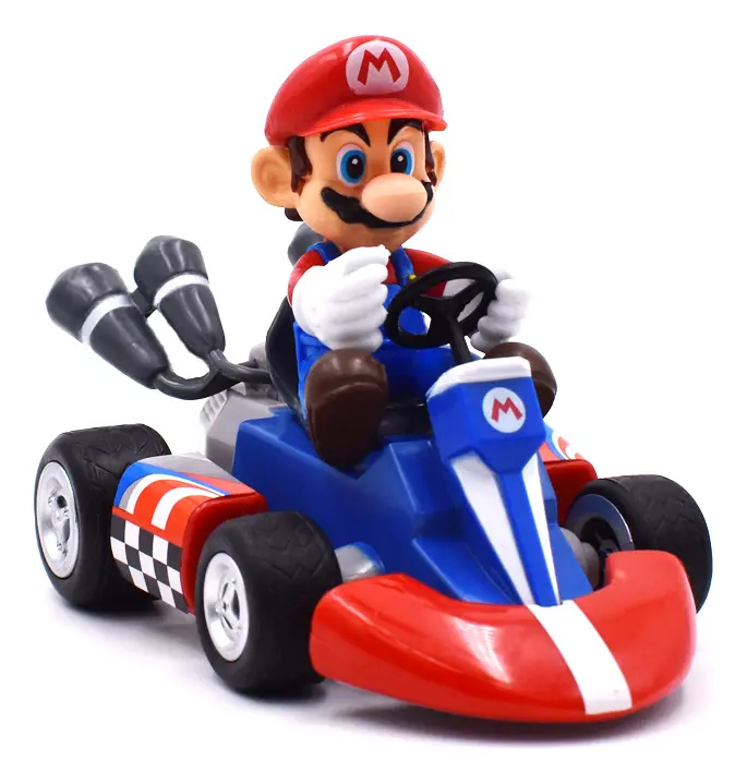 Carrinho Mario Kart Fricção corrida