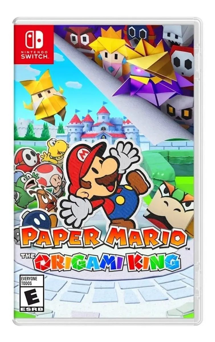 Paper Mario Origami King Switch RPG humor
