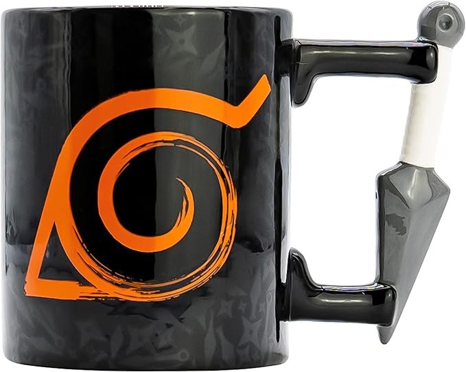 Caneca Naruto Shippuden 3D Kunai Amazon