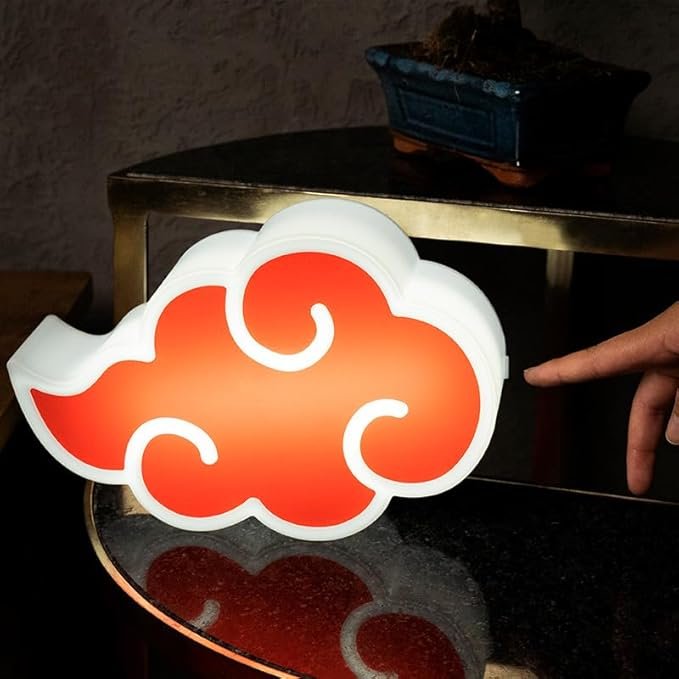 Luminária LED Naruto Shippuden Akatsuki 3D Decorativo Portátil Amazon