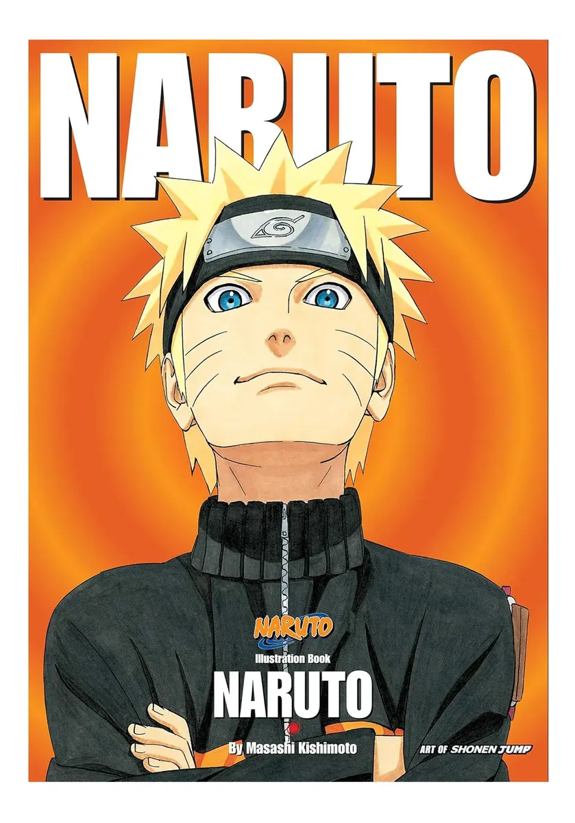 Naruto Ilustrações Art Book Oficial Masashi Kishimoto
