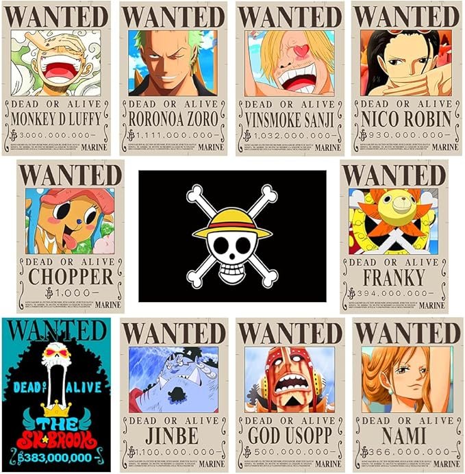 Poster One Piece Mapa do Grand Line 60x90cm