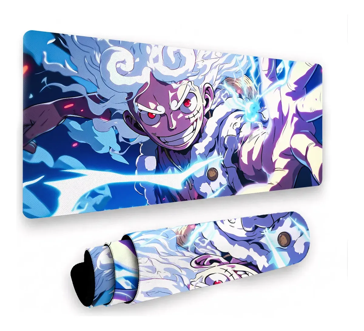 Mousepad Gamer One Piece Luffy Gear 5 Grande 90x40cm