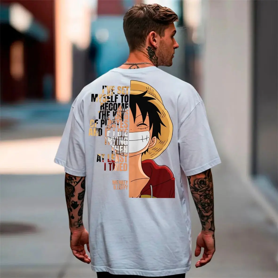 Camiseta One Piece Monkey D. Luffy Sublimação Total