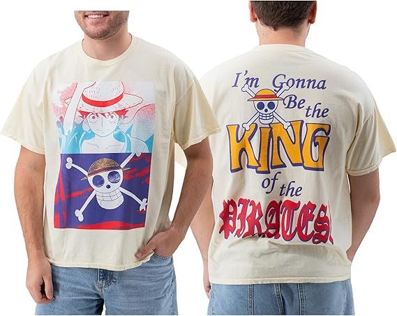 Camiseta Luffy King of the Pirates Amazon
