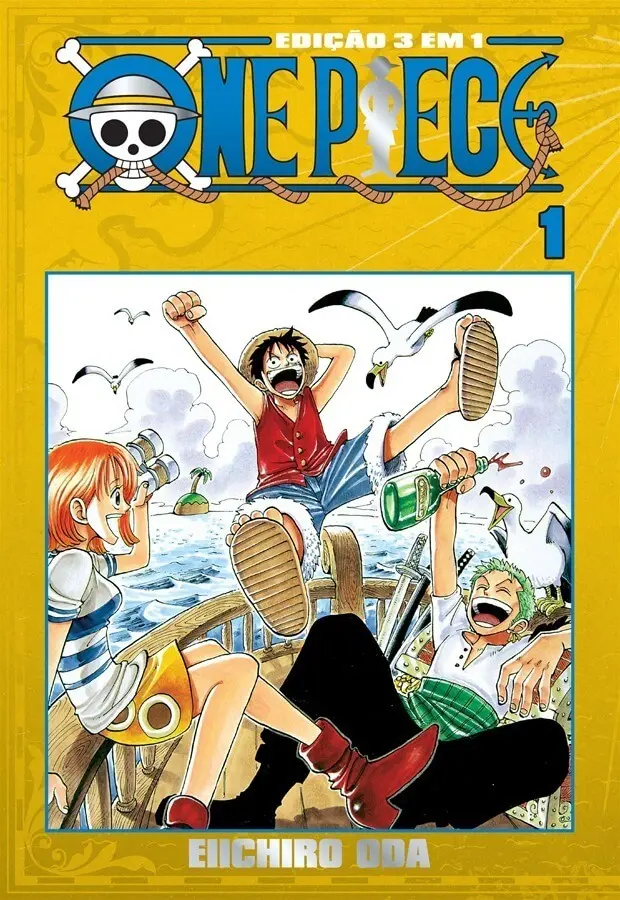 Mangá One Piece Volume 1 Edição Panini Brasil