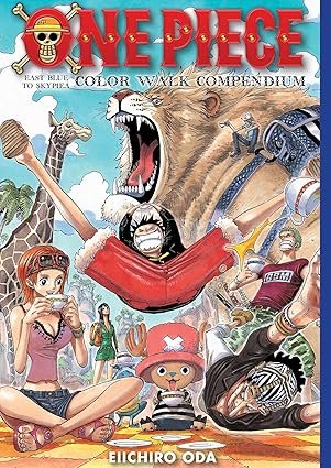 One Piece Color Walk Art Book Oficial importado
