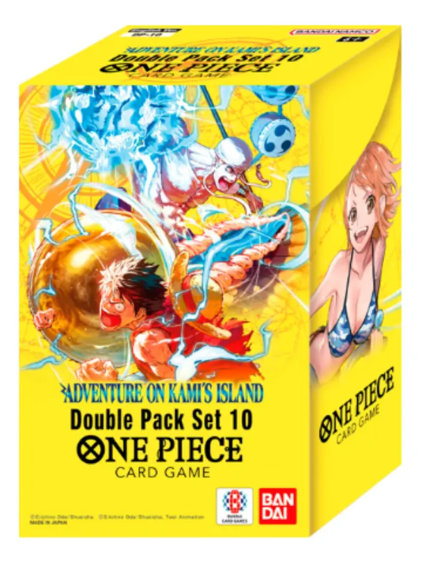 One Piece Double Pack Dp-10 Adventure Kami Island Booster