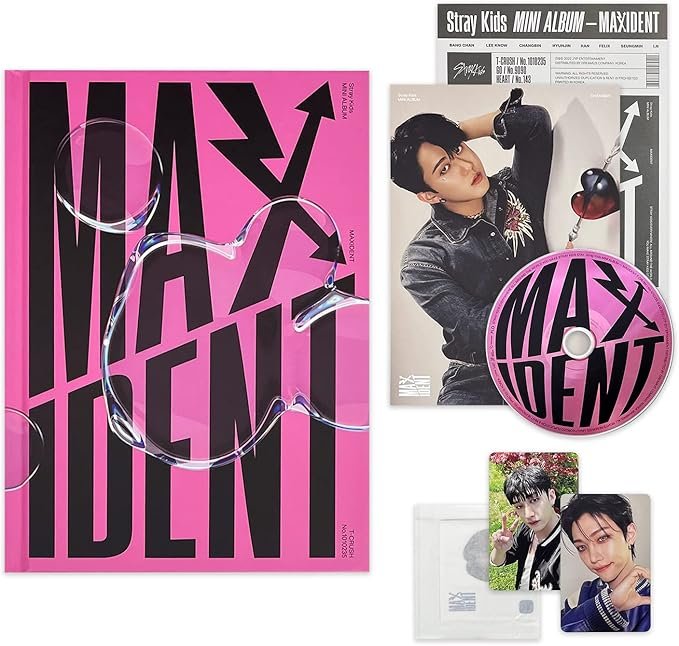 Álbum Físico Stray Kids Maxident Photocard Random Amazon