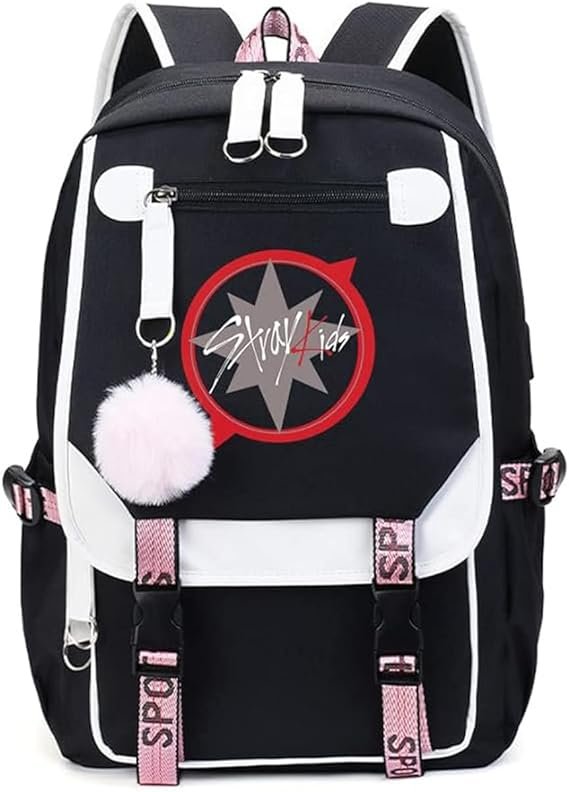 Mochila Escolar Stray Kids SKZ Logo Resistente 318 avaliações Amazon