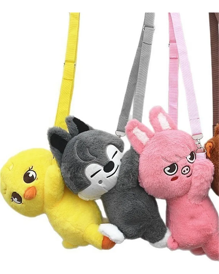 Bolsa de Ombro Stray Kids SKZOO mascotes fofas