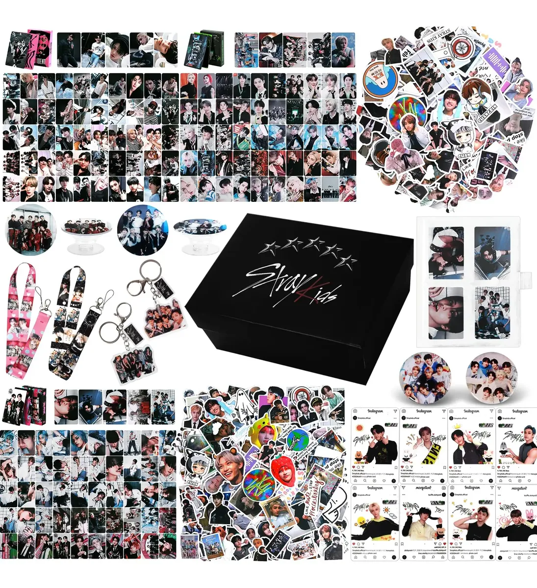 Kit de Presentes Stray Kids com Cartão Postal 4 avaliações