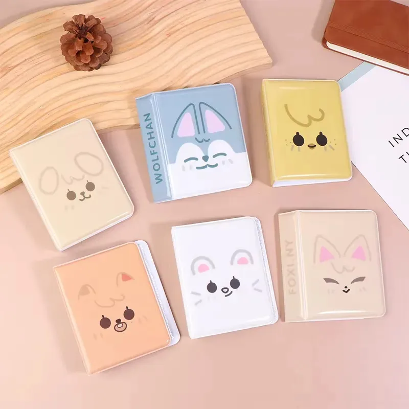 Mini Álbum Porta-Photocard 3 Polegadas SKZ compacto bolsa mochila