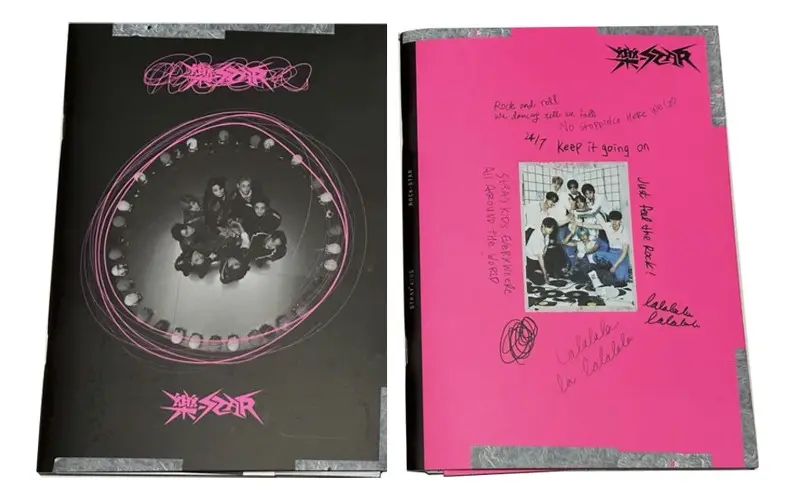 Álbum Físico Stray Kids Rock-Star com Photocard Aleatório
