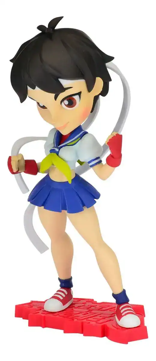 Sakura Kasugano Street Fighter Alpha estudante fã do Ryu