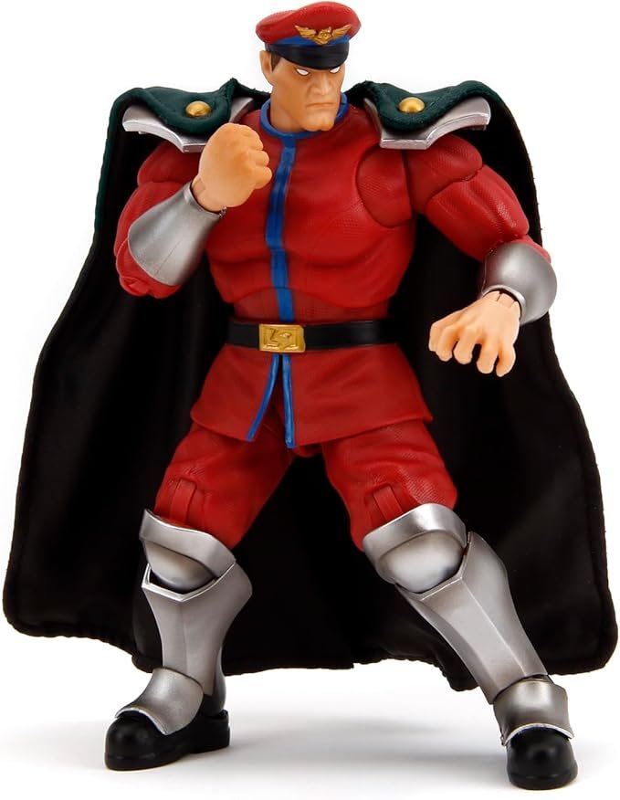 M. Bison Street Fighter NECA Figure Vilão Ditador Shadaloo