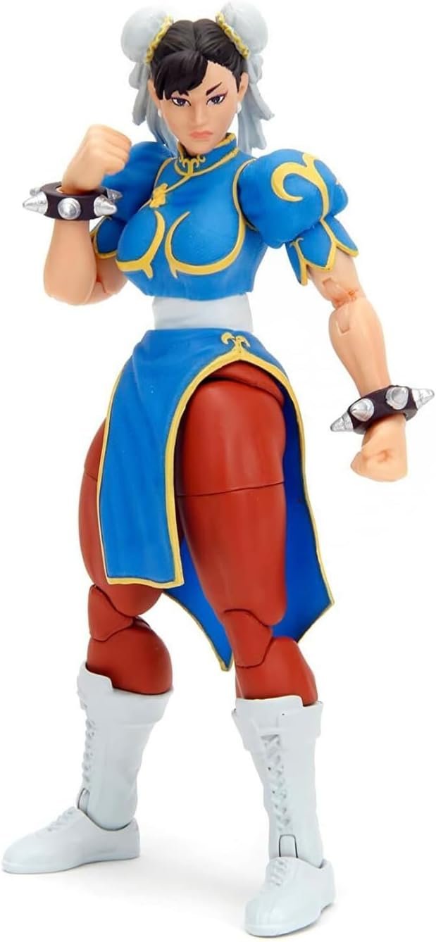 Chun-Li NECA Ultra Street Fighter II Figure A Mais Forte coque duplo