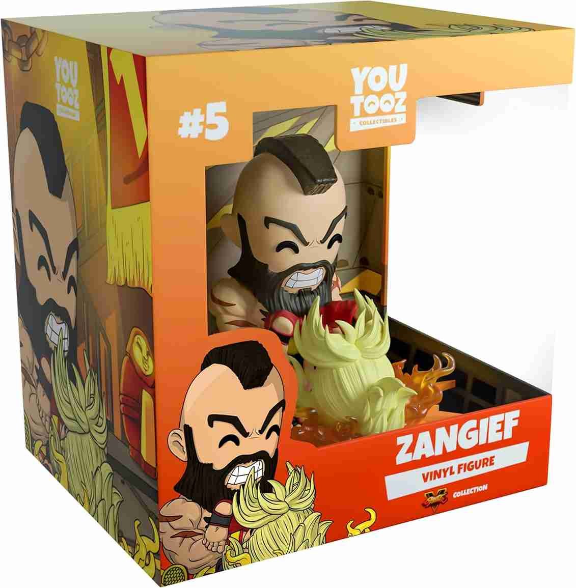Youtooz Zangief Street Fighter colecionável vinílico Red Cyclone